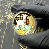 Year Of The Goat Souvenir Coins 2027 Zodiac Goat Collectible Coins New Year Gift Goat Metal Crafts Art Display Decor