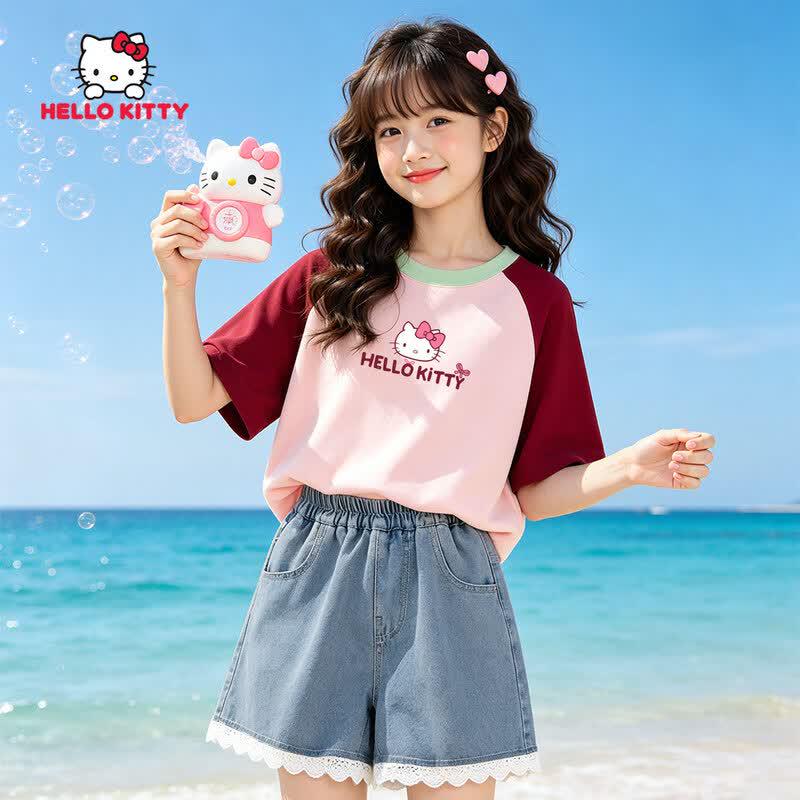 Hello Kitty Girls' Summer Outfit Set