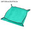 Estera de jardinería de 50/66/75/100 cm, estera de PE para trasplantar plantas, impermeable, cuadrada, para macetas, gruesa, plegable, accesorios de jardín