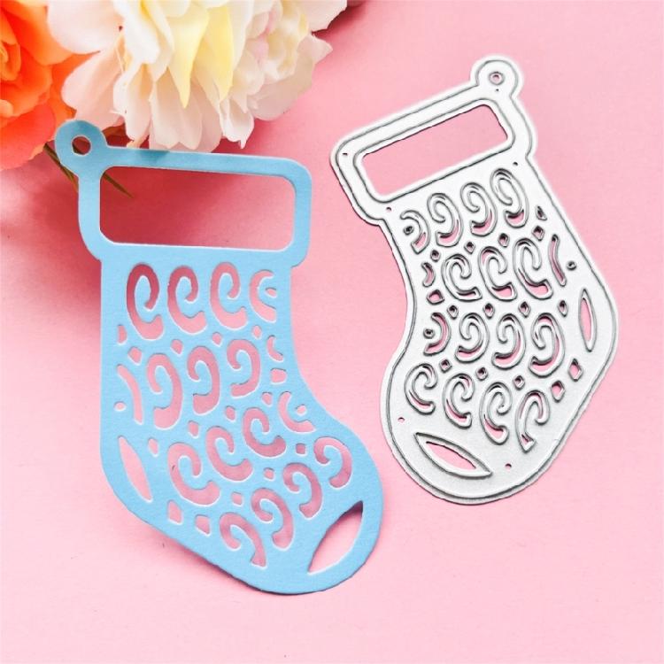 Metal Cutting Dies Christmas Stocking Scrapbooking Stencil Card Embossing DIY
