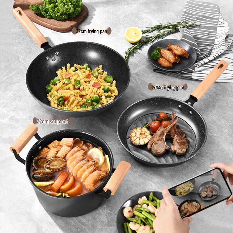 Kambach Maifan Stone Non-stick Cookware Set