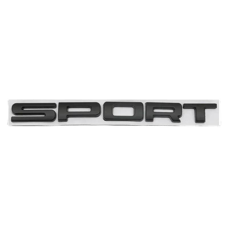3D Metal  Letters SPORT Logo Car Rear Boot Trunk Emblem Badge Sticker Decal