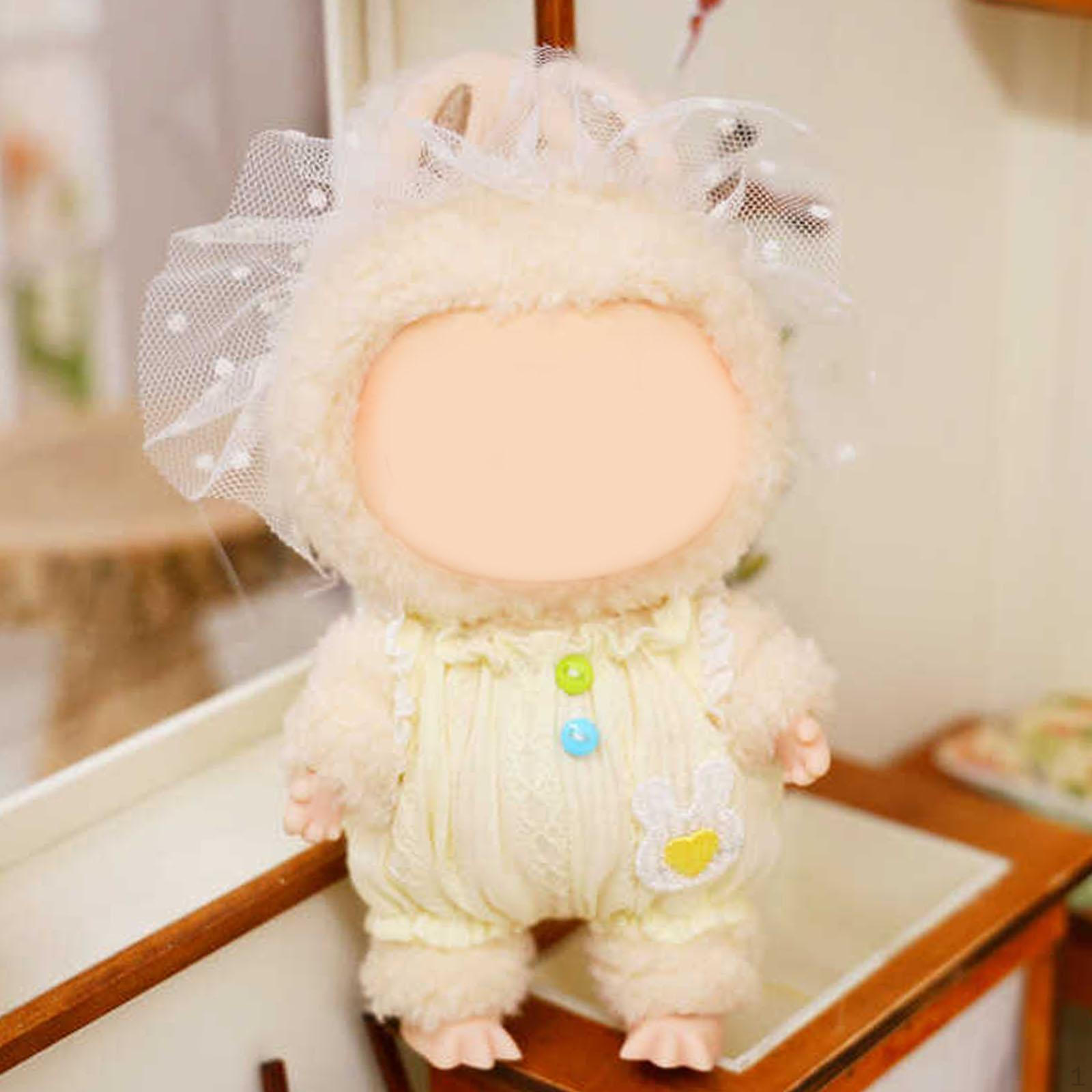 

Кукольное боди, одежда с аксессуарами для волос, одежда ручной работы для 15 см, модная