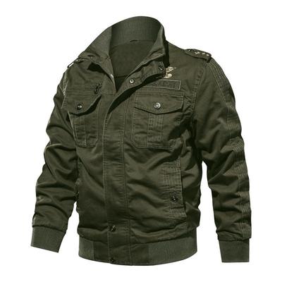 Autumn Spring and Autumn Coat Men's Autumn Military Tooling Jacket Men