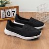 Women’s Moccasins Casual White Walking Shoes Summer Black Lightweight Beach Shoes for Mother Large Size