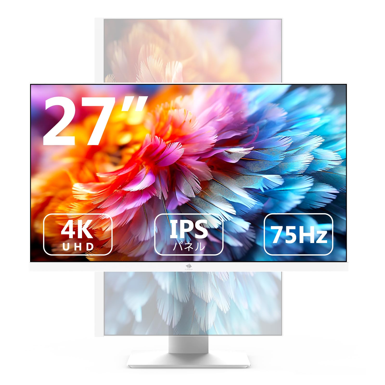 Monitor Z 4K da 27 pollici 75Hz 5ms IPS Altezza regolabile Monitor da gioco con capacità verticale Display UHD 3840x2160 Z-Edge U27I4K-SC
