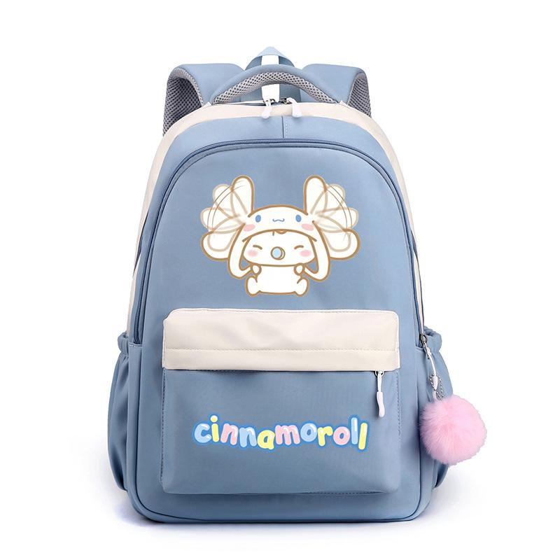 Big-Eared Dog Cute Cartoon Printed Backpack Middle School Bag