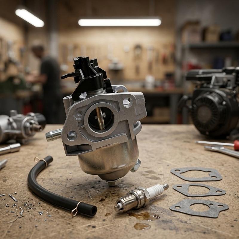 For Mountfield ST120 Carburetor Kit 118551489/0 Engine Replacement Includes Gasket Set Fuel Line and Clamp Hardware