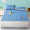 1pc Kapibara Printed Cooling Mat Summer Cool Washable Cartoon Pad Foldable Suitable for Bedroom Dormitory Hotel