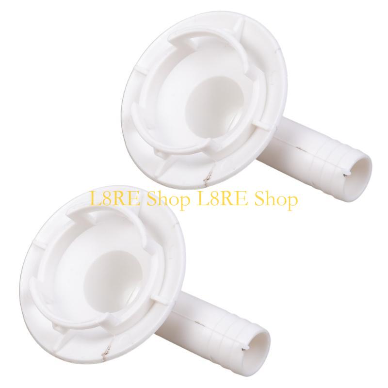 L8RE 2pcs Air Conditioner Drain Connector External Unit Spout Connector Durable
