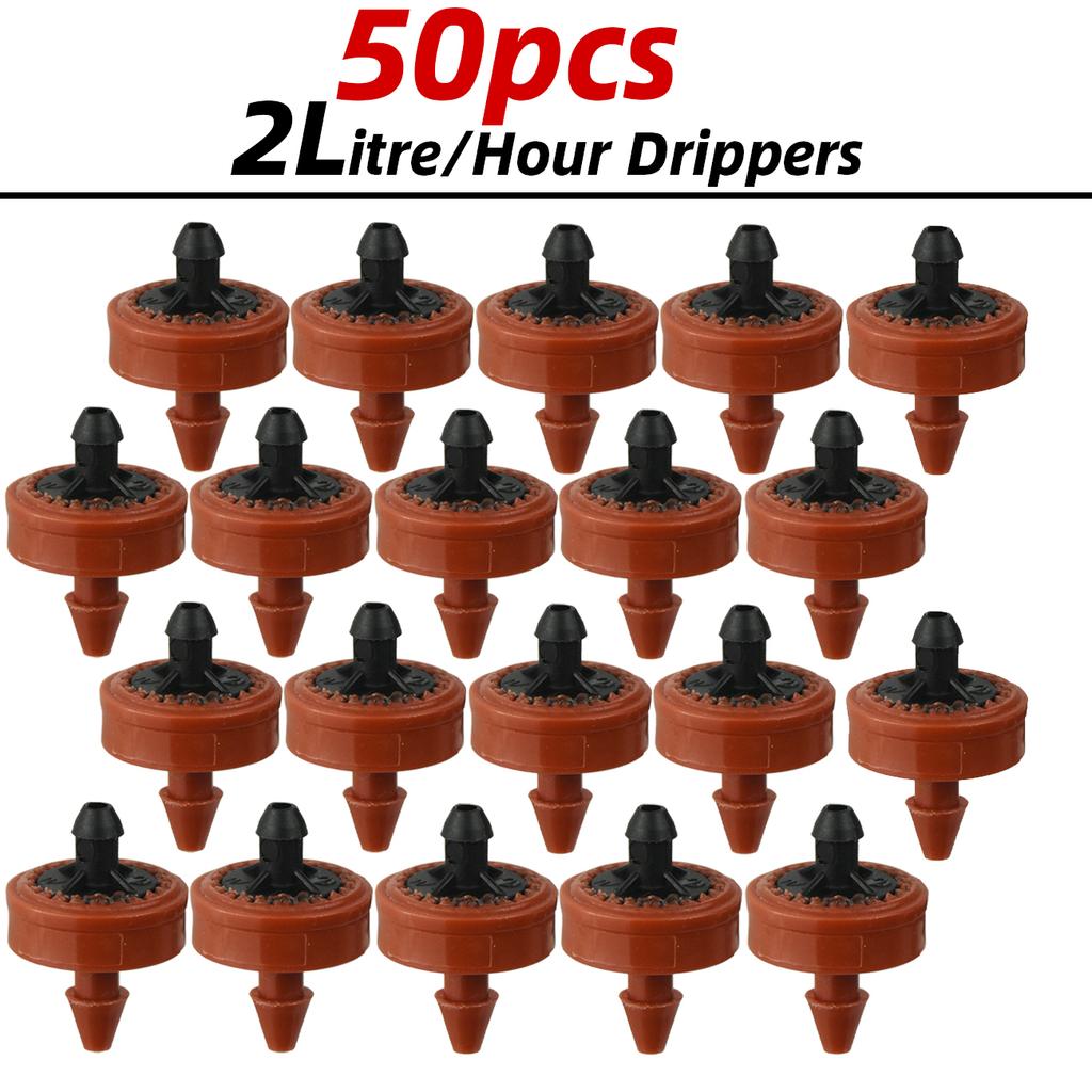 Kesla Drip Irrigation Kit 10-100M 4Way 2Way 8L Drip Arrow 3/5Mm Hose Watering System Dripper Sprinkler Pot Planting Greenhouse