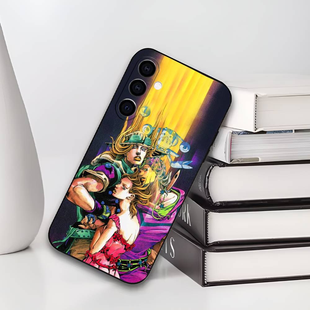JoJos B-Bizarres Adventures Phone Case Silicone Soft For Samsung Galaxy A73,A72,A71,A70,A53,A52,A51