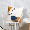Home Simple Geometric Throw Lovely Cotton Towel Embroidered Pillow Nordic Decorative Cushion Sofa Cushion Cover