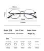 2021 Unisex Retro Japanese Style Black Titanium Polygonal Glasses 2316
