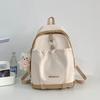 Schoolbag niche schoolbag junior high school high school students large capacity backpack high value simple universal college students versatile 