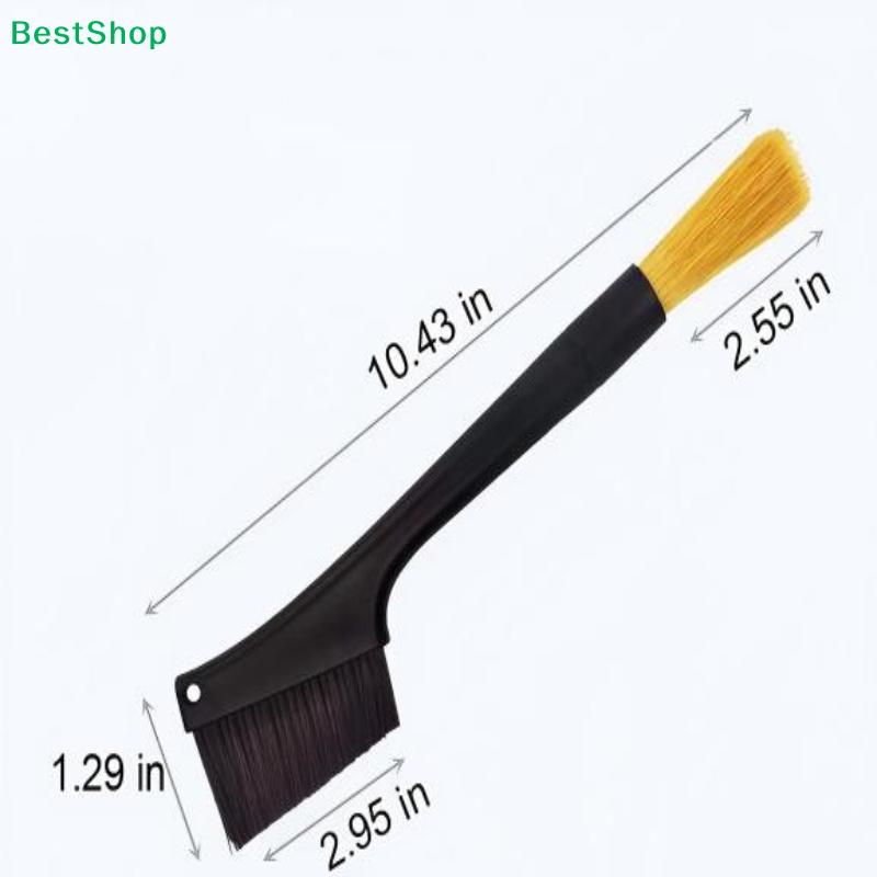 Detachable 2-in-1 Coffee Machine Cleaning Brush,Dual-Head Espresso Grinder Brush for Barista,Kitchen & Coffee Shop Use
