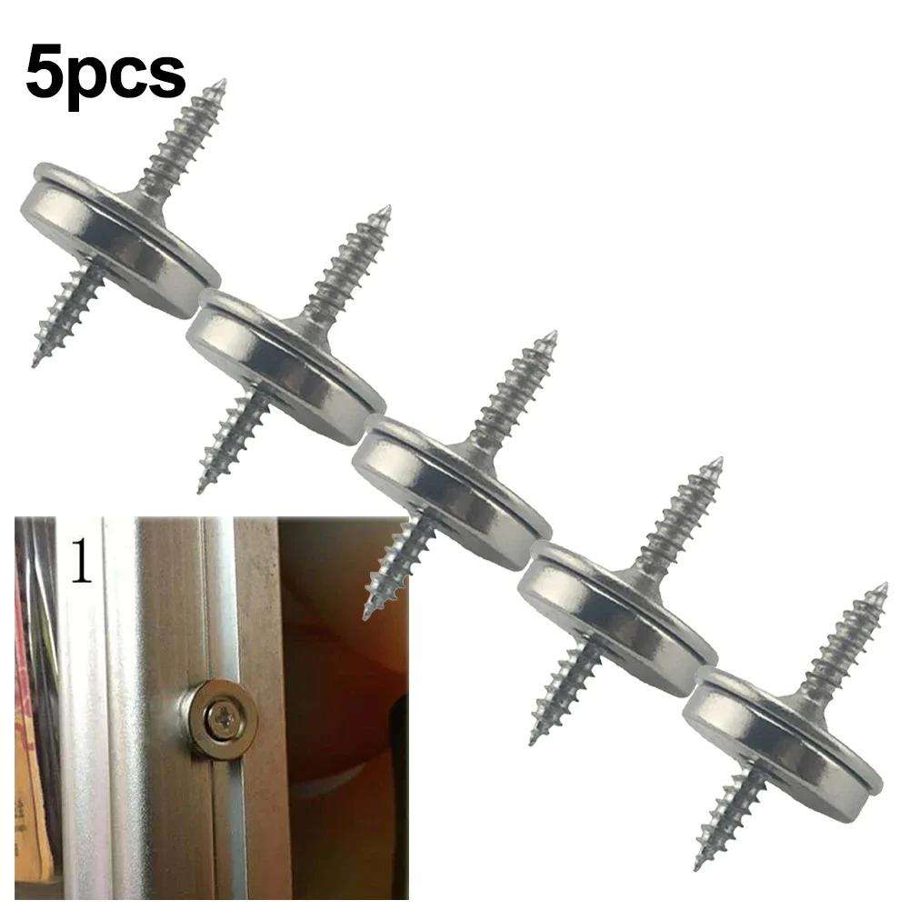 5 sada magnetických záchytů skříněk magnetická zarážka dveří kuchyňské skříňky záchyt dveří zavírač skříňky skříňový nábytek hardwar