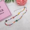 Bohemian Beaded Necklace Flower Bracelet Necklace Colored Short Coloured Glaze Necklace Summer Pearls Necklace Jewelry