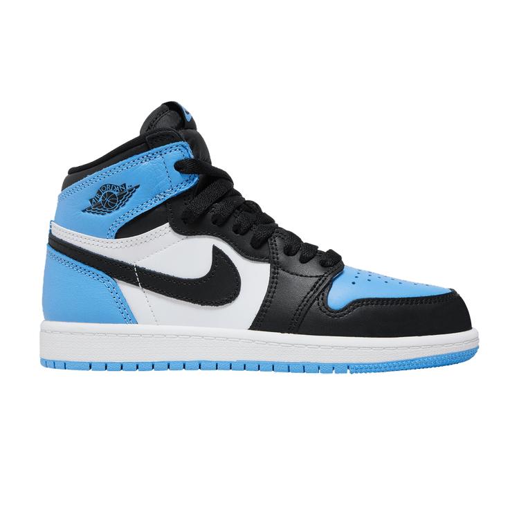 Kids' Sneakers Nike Jordan 1 Retro High OG UNC Toe (PS) University Blue/Black/White