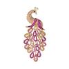 New Exquisite Fashion Peacock Brooch Temperament Elegant Women's High-end Dress Blazer Accessories Pin Corsage