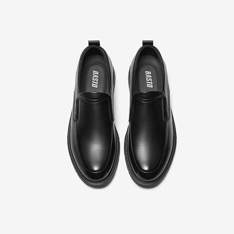 

BASTO Men s Autumn Leather Business Loafers 40