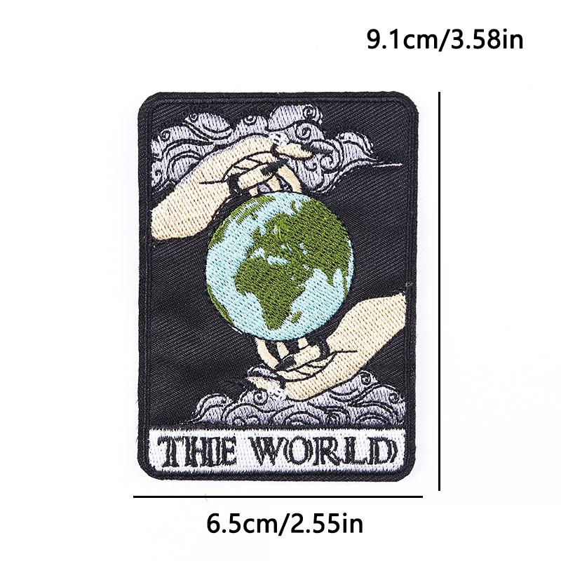 Tactical Morale Patch Embroidery Iron On Motivational Quote For Backpack Gear Metal Style Military Sewing Embroidered Design