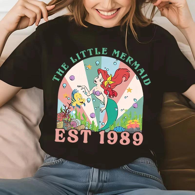 Fun The Little Mermaid Summer Tshirt Unisex Unisex Unisex 37 S