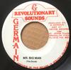 7inch Record STUDS  Mr. Big Man NONE Revolutionary S 1978 Jamaica Reggae Ska  Dub Used