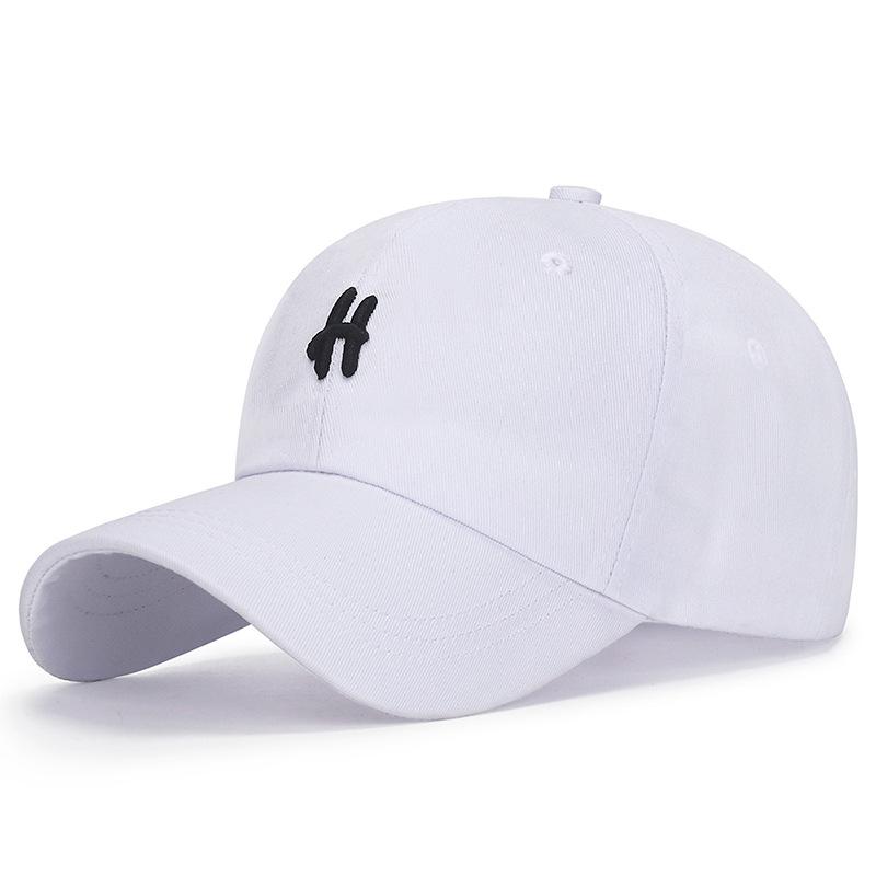 Soft-top Small-letter Baseball Caps for Young Students, Male and Female Sun Protection Baseball Caps, Street Sunshade Caps