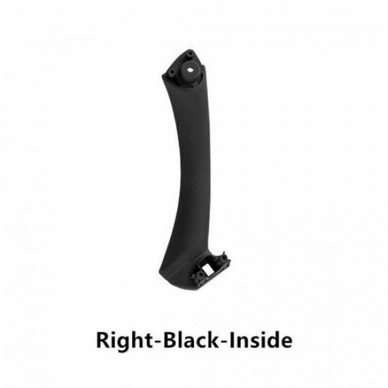 1X Left Side Inner Door Panel Handle Pull Trim Cover Black for BMW E90 328i New