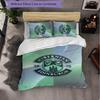 Biancheria da Letto a Tema Hibernian FC Set 3 Pezzi Copripiumino Biancheria da Letto Decorativa Per Stanza Adolescenti Decorazione Casa