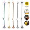 Stainless Steel Honey Stick Dipper Stirring Bar Swizzle Stick Honey Stirrer for Serving Syrups Frosting Melted Chocolate