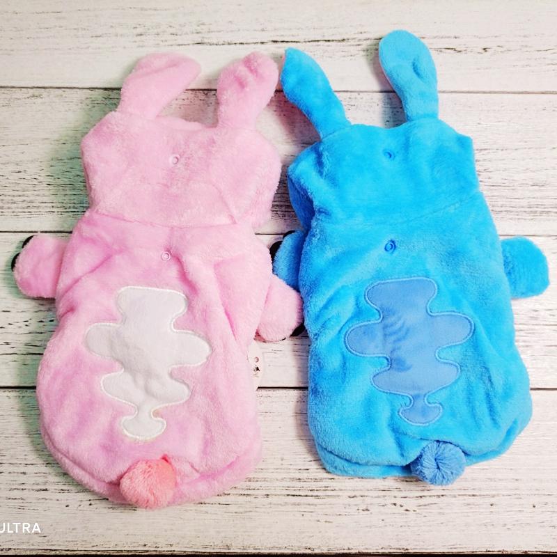 Flanell-Hundekleidung für kleine große Welpen, Winter, rosa, blau, Golden Retriever, französische Bulldogge, Katze, Kapuzenjacke, große Kostüme