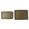Hipsters Simple Metal Belt Buckle Western Blank Buckle for Ethnic Trendy Jeans DIY Accessories Replacement Metal