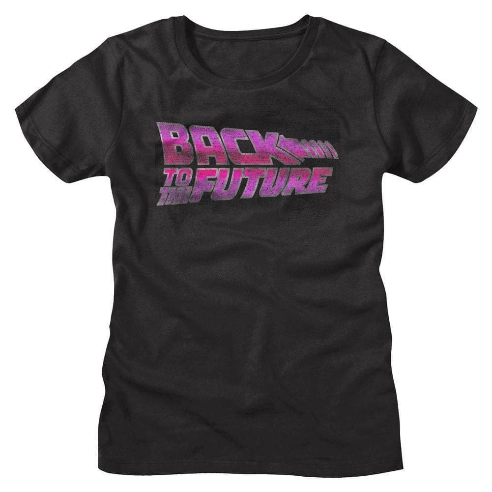 Back to The Future Dusk Logo Women s T Shirt XXXXL
