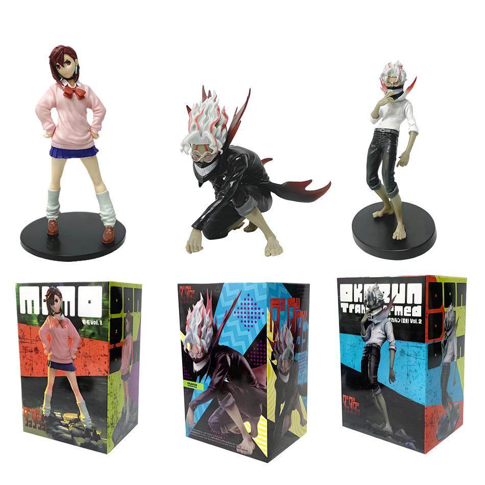 18cm Dandadan Takakura Ken Anime Figure Ken Takakura Action Figure Okarun/Momo Ayase Figurine Collectible Model Doll Toys Gifts