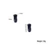 Anti-slip Silent Plastic Insert Cap for Folding Table and Chair, Wear-resistant Round Head Plug.