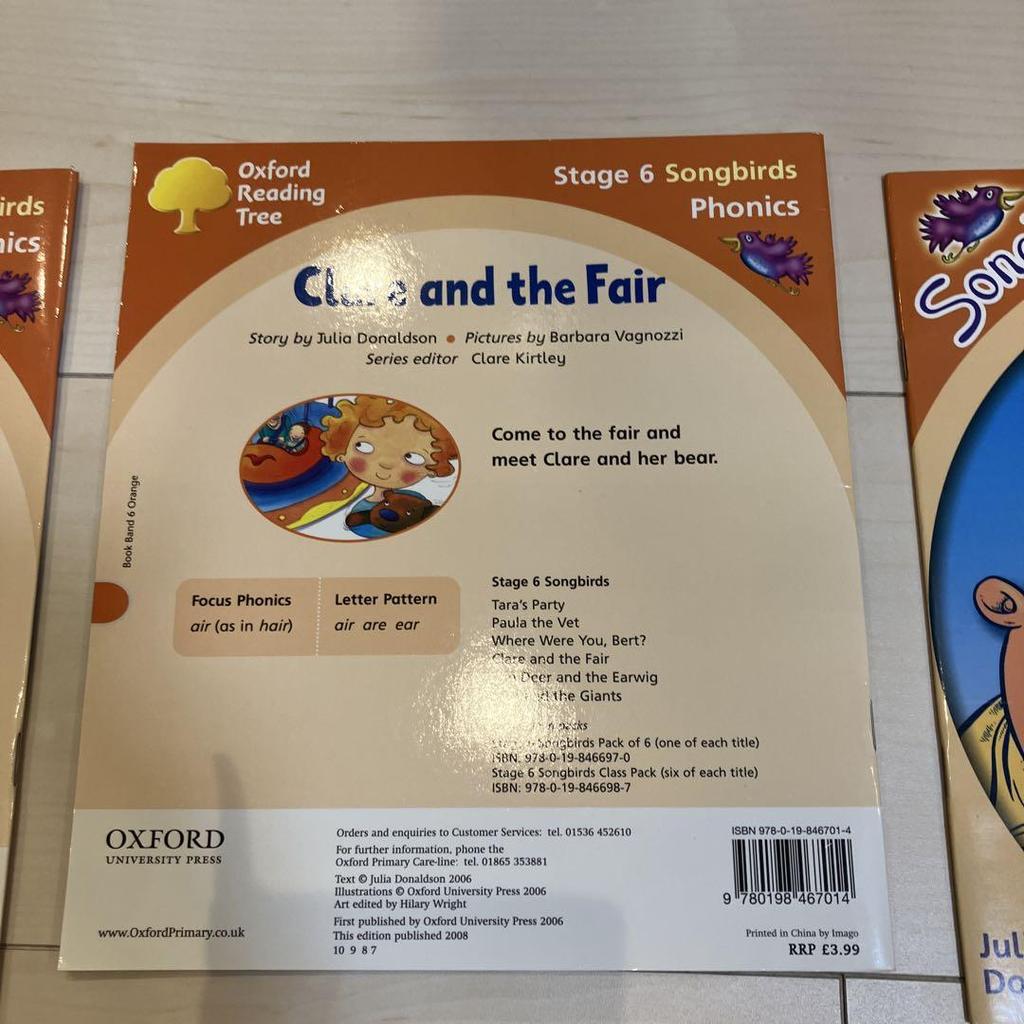 [USED] Oxford Reading Tree songbirds stage6