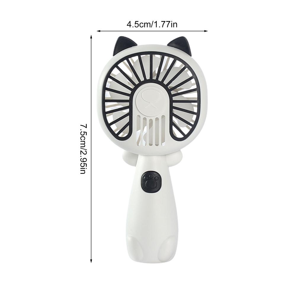 Personal Handheld Fan Mini Silent Desktop Student Fan Mini Silent Desktop Student Fan Cute Cat Personal Fan Small Hand Held Fan