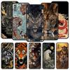 Cool Animal Tiger Lion Case For Samsung A26 A36 A56 A54 A52 A50 A70 A40 A12 A14 A16 A22 A24 A42 A34 A32 5G A04s A06 5G Cover