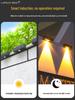 Solar Outdoor Courtyard Spotlight: Home & Street Lighting for Garden, Balcony, Wall Wash, and Enclosure Ambience