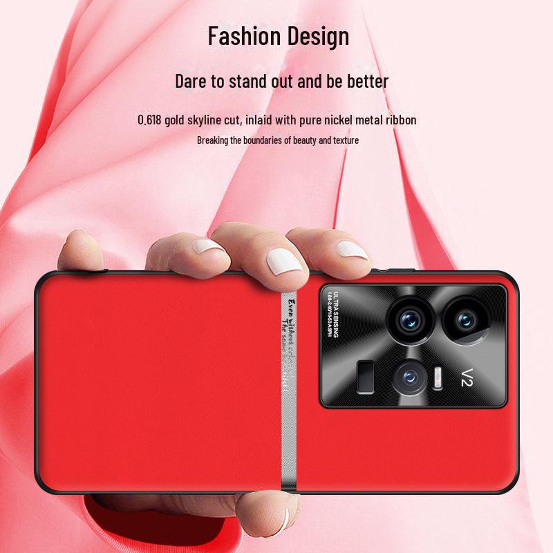 iQOO11s Leather Liquid Case: Durable, Anti-Fall, Anti-Fouling Protective Cover.