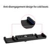 Double Cold Shoe Mount Extension Bar Aluminum Brackets for DSLR Camera Accessories Microphone LED Light Mounting