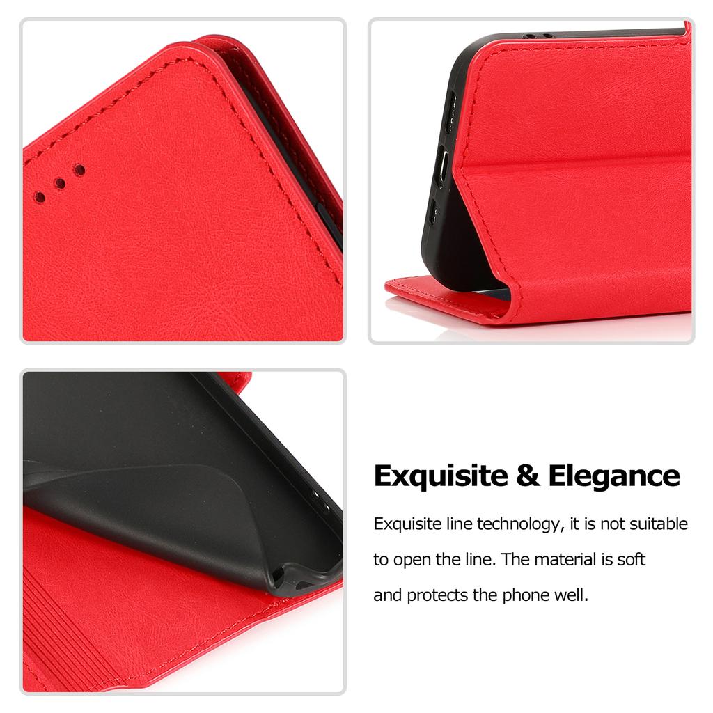 Retro magnetische Leder Brieftasche Karte Slot Fall für iPhone 15 14 13 12 11 Pro Max XSMAX XR für Samsung S23 S22 S21Ultra Plus A53 A13 A14 A54 Huawei Redmi