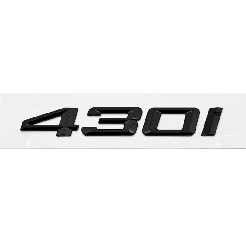 ABS Samochód Tylny Bagażnik Litery Logo Odznaka Emblemat Naklejka Dla BMW Seria 4 420i 425i 428i 430i 435i 440i 450i F30 F32 F33 F36 G26 G22