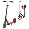 Kick Scooter for Kids Ages 8+, Teens & Adults, 2-Wheel Toddler Scooter with Adjustable Height Handlebar, Wide Anti-Slip Deck, Foldable Lightweight for