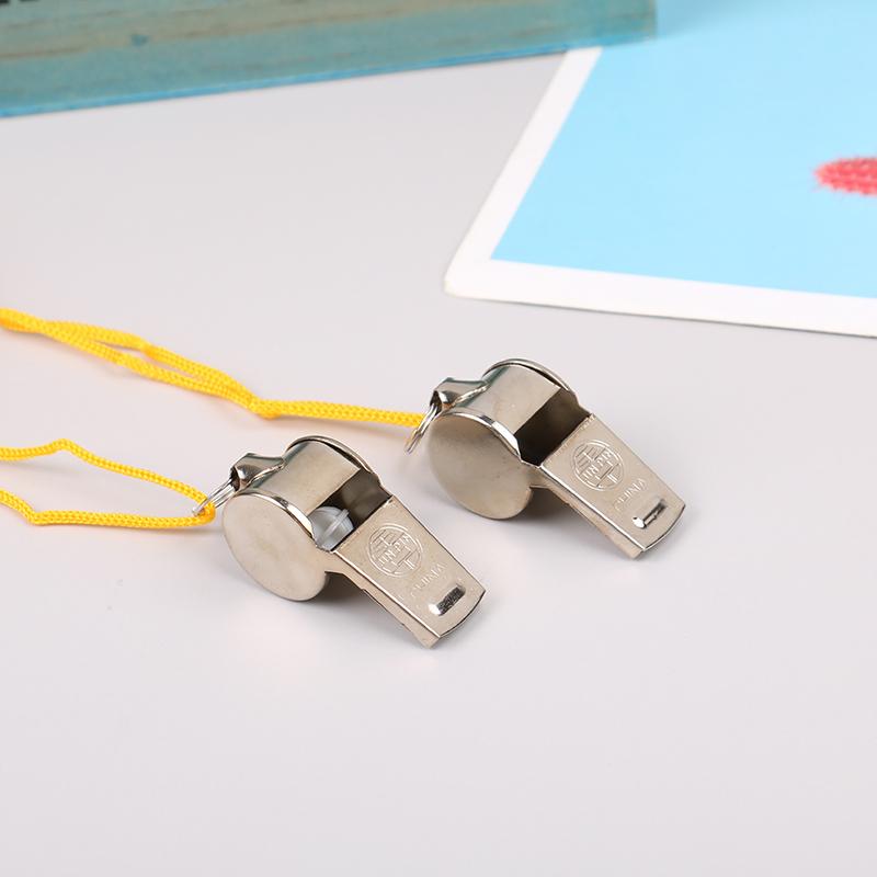 Metalowy Gwizdek Sędziowski Sportowy Gwizdki Ze Stali Nierdzewnej Narzędzia Treningowe