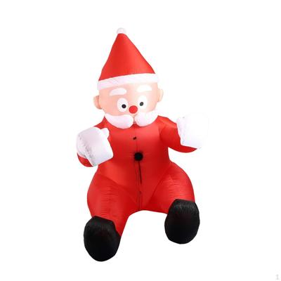 Weihnachten Aufblasbarer Weihnachtsmann Außendekoration für Urlaubs-Terrassenparty