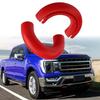 2 pcs Car Front Bumper Tow Hook Covers 4L3Z17A954AA 6L3Z17A954AA For Ford F-150 Bronco Base Big Bend Outer Banks Toyota Tundra