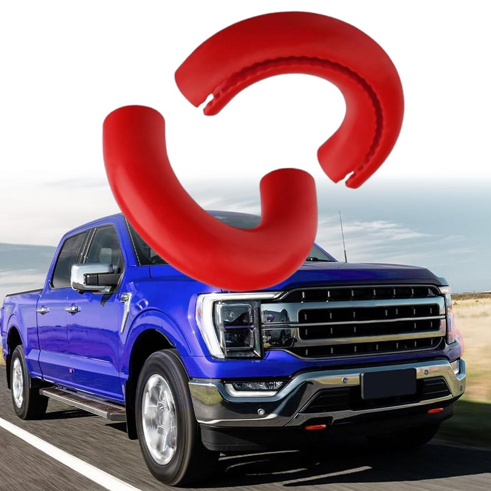 2 pcs Car Front Bumper Tow Hook Covers 4L3Z17A954AA 6L3Z17A954AA For Ford F-150 Bronco Base Big Bend Outer Banks Toyota Tundra
